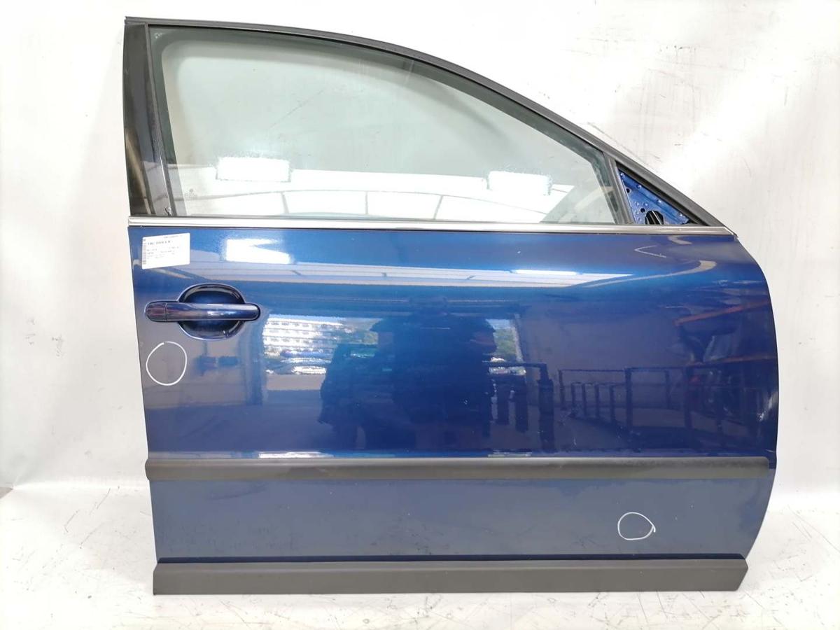VW Passat 3BG original Tür vorn rechts LD5Q Shadowblue BJ04